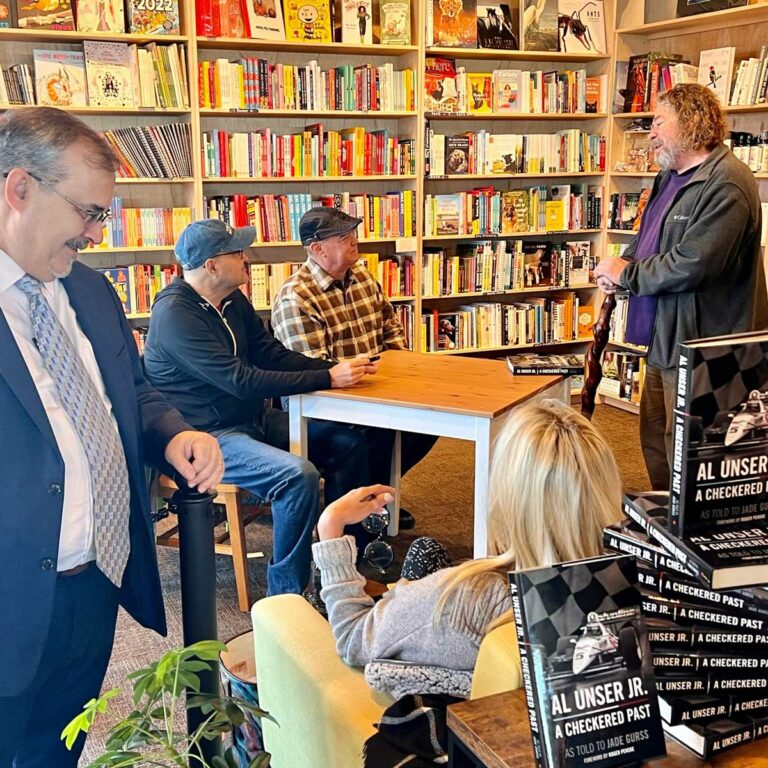 Al Unser, Jr., Book Signing at Morgenstern's, Bloomington, IN