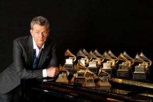 David Foster with Grammys