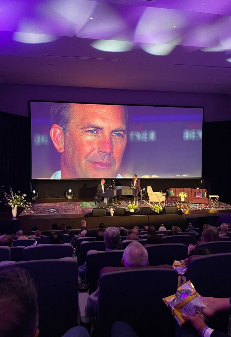 Kevin Costner at the David Foster Foundation Gala "A Night On Broadway"