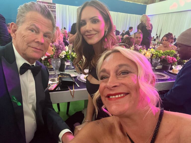 David Foster, Katherine McPhee, and Norma Unser