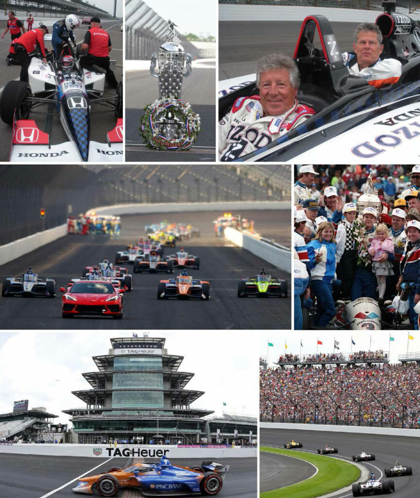 The Need For Speed at 2023 Indy 500 Hero Collage